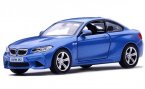 Blue / White Kids 1:36 Scale Diecast BMW M2 Toy