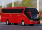 Red 1:42 Scale Diecast Higer KLQ6127BAE51 Coach Bus Model