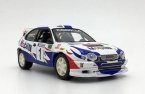 HighSpeed 1:43 Scale Colorful Painting Diecast Toyota Corolla