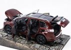 Wine Red / Brown 1:18 Scale Diecast Ford Edge SUV Model