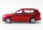 Kids 1:44 Scale Black / Red Diecast BMW X7 SUV Toy