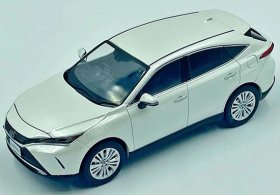 Black /White /Deep Gray 1:30 Scale Diecast Toyota Harrier Model