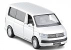 Black /White /Silver 1:36 Scale Kids Diecast VW T6 Multivan Toy