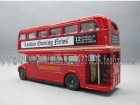 Kids Red Diecast London Double-Decker Bus Toy