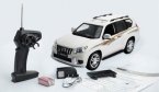 1:16 Scale White R/C Toyota LAND CRUISER PRADO Toy