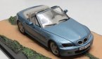 1:43 Scale Blue Diecast BMW Z3 Cabriolet Model