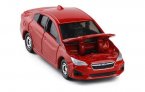 1:63 Scale Red NO.78 Tomy Tomica Diecast Subaru Impreza Toy