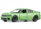 White /Blue /Green Kid 1:36 Scale Diecast Dodge Charger SRT Toy