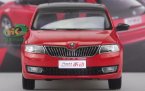 1:18 Silver / Red / Blue Diecast Skoda Rapid Spaceback Model