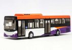 1:110 Orange Diecast Scania K230UB Singapore City Bus Model