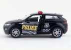 Black Kids 1:36 Police Diecast Land Rover Range Rover Evoque Toy