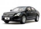 Black 1:18 Scale Diecast Nissan Teana Model