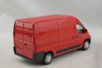 Red 1:43 Scale Diecast Peugeot EXPERT Model