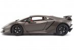 Gray 1:24 Bburago Diecast Lamborghini Sesto Elemento Model