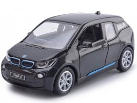 Silver / Black / Wine Red / Gray 1:36 Kids Diecast BMW I3 Toy