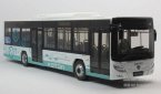 White 1:36 Scale Diecast FOTON Bus Model