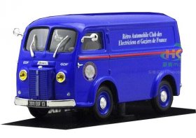 Blue 1:43 Scale NOREV Diecast Peugeot D3A Model