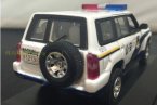 White 1:43 Scale Police Theme Diecast Nissan Patrol Model