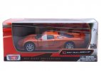 Orange 1:24 Scale Motormax Diecast 2004 Ford Saleen S7 Model