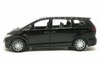 White / Black / Golden Kids Diecast Toyota PREVIA Toy