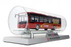 Red 1:42 Scale Diecast CRRC City Bus Model