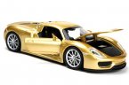 1:32 White /Golden /Green /Red Diecast Porsche 918 Spyder Toy