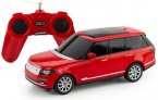 White / Red 1:24 Rastar R/C Land Rover Range Rover Toy