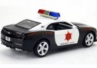 1:32 Scale Black Police Diecast Chevrolet Camaro SS Car Toy