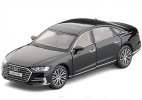 Black / Gray / Deep Blue Kids 1:32 Scale Diecast Audi A8L Toy