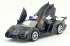 Black / White 1:32 Scale Kids Diecast Lamborghini Veneno Toy