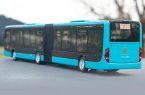 Blue 1:42 Scale Diecast Scania Articulated BRT Bus Model