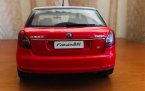 Blue / Red / Orange 1:18 Scale Diecast Skoda Fabia Model