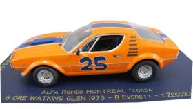 Orange 1:43 Scale Diecast Alfa Romeo MONTREAL CORSA Model