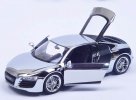 Black 1:24 100th Anniversary Souvenir Edition Diecast Audi R8