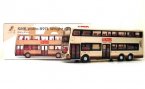 Golden Kids Diecast KMB Volvo B9TL Wright Double Decker Bus Toy