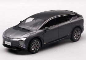 1:43 Scale Gray / White / Black Diecast 2021 Hiphi X SUV Model