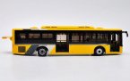 Yellow 1:43 Scale Diecast Golden Dragon City Bus Model