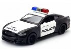 1:32 Scale Black Kids Police Diecast Ford Shelby GT350 Toy