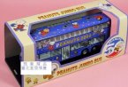 Blue Souvenir Edition Snoopy Double Decker Bus Model