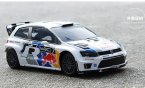 1:24 White MaiSto Full Functions WRC Theme R/C VW Polo R Toy