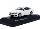 1:43 Scale White / Black Diecast BMW 4 Series Coupe Model