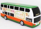 Kids Yellow / Green / Golden R/C Hong Kong Double Decker Bus Toy