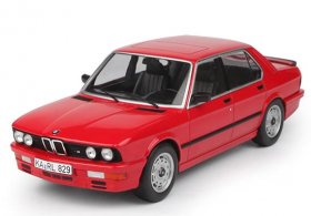 Black / Red 1:18 Scale Norev Diecast 1986 BMW M 535i Model