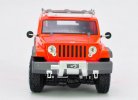 1:18 Orange Maisto Diecast Jeep Wrangler Rescue Concept Model