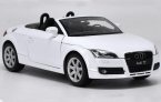 White / Yellow / Gray Welly 1:18 Scale Diecast Audi TT Roadster