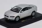 Silver Bburago 1:24 Scale Diecast Volvo C70 Coupe Model