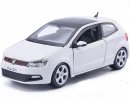 Red / White 1:24 Scale Bburago Diecast VW POLO GTI Model