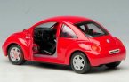 Maisto Red / Green 1:36 Scale Diecast VW New Beetle Toy