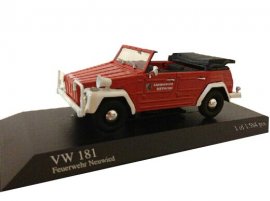 Mimichamps Red 1:43 Scale Fire Fighting Diecast VW 181 Model