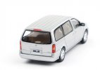 1:64 Scale Silver / Deep Blue Diecast 2004 Buick GL8 MPV Model